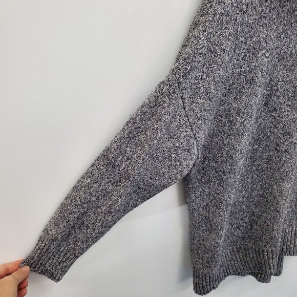 Old Navy Womens Gray Cowl Neck Pullover Knit Sweater Plus 2XL Cotton Blend - Picture 5 of 10